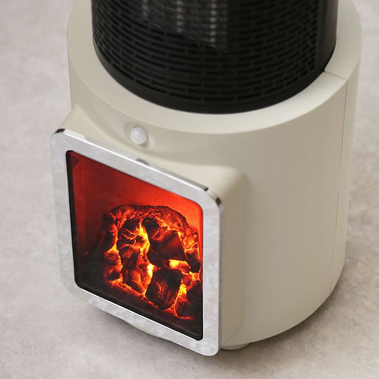人感センサー付 暖炉ヒーター PR-WA010 | PRISMATE(プリズメイト)